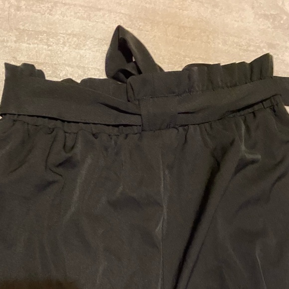 Tie waist black pants size S - Picture 4 of 6